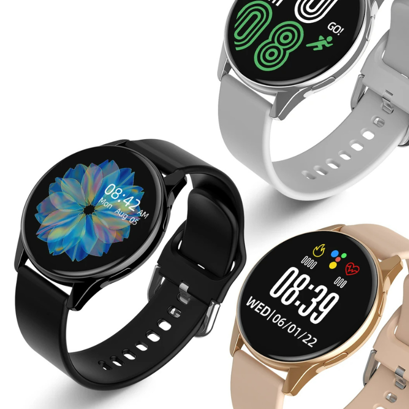 Smartwatch T2 Pro - Tela Amoled HD 1,5’’ infinita Bluetooth 5.0 modo esportivo monitoramento cardíaco