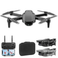 Drone E99 Pro 2 dobrável resolução 4k – Lentes duplas, fotografias e filmagens aérea de alta definição + Bateria reserva