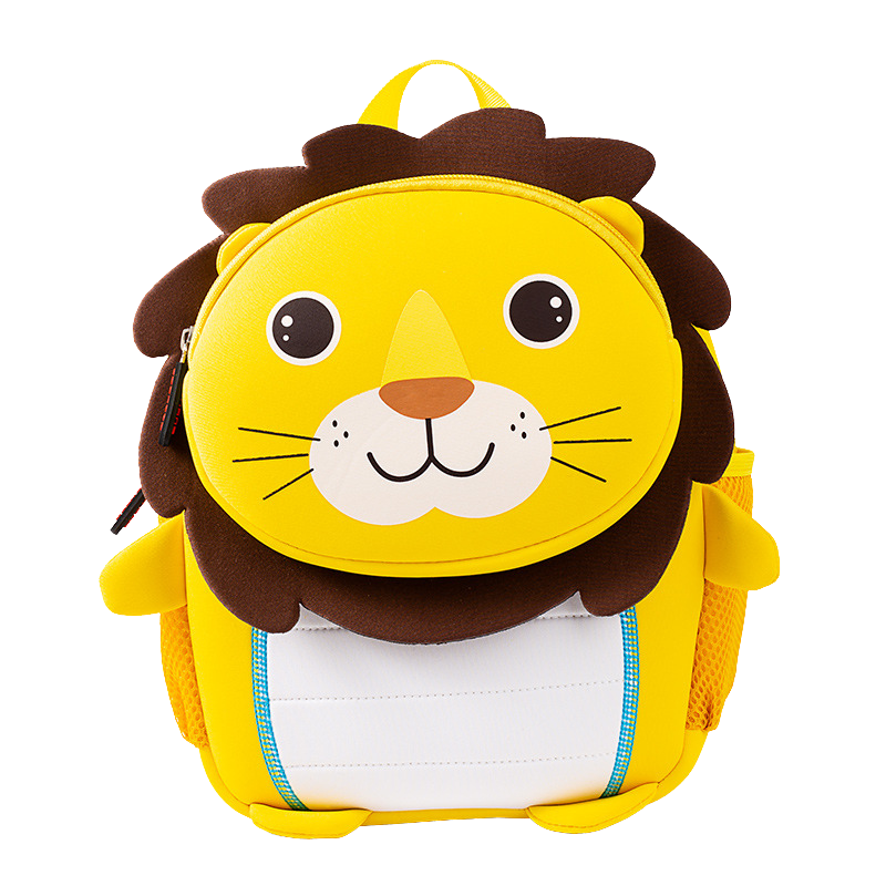 Mochila infantil 3D formas de animais jardim de infância | Mochila de animais fofo