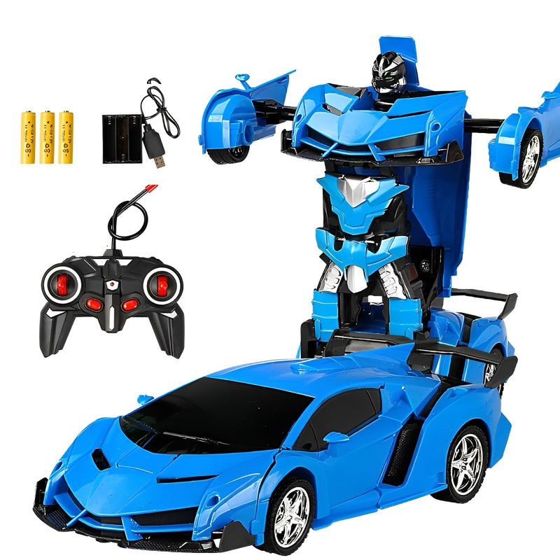 Carro de controle remoto 2 em 1 transforma em robô | Lamborghini transformers