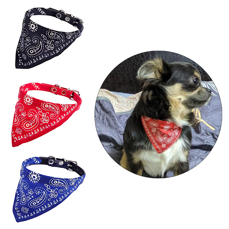 Babadores com Coleira | Bandana para Cães e Gatos – Elegância e Proteção