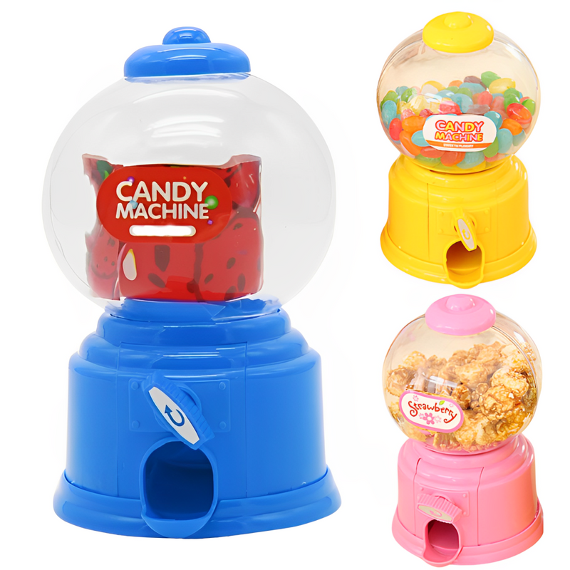 Maquina de doces para crianças dispensador de doces | Candy machine serve para guardar moedas