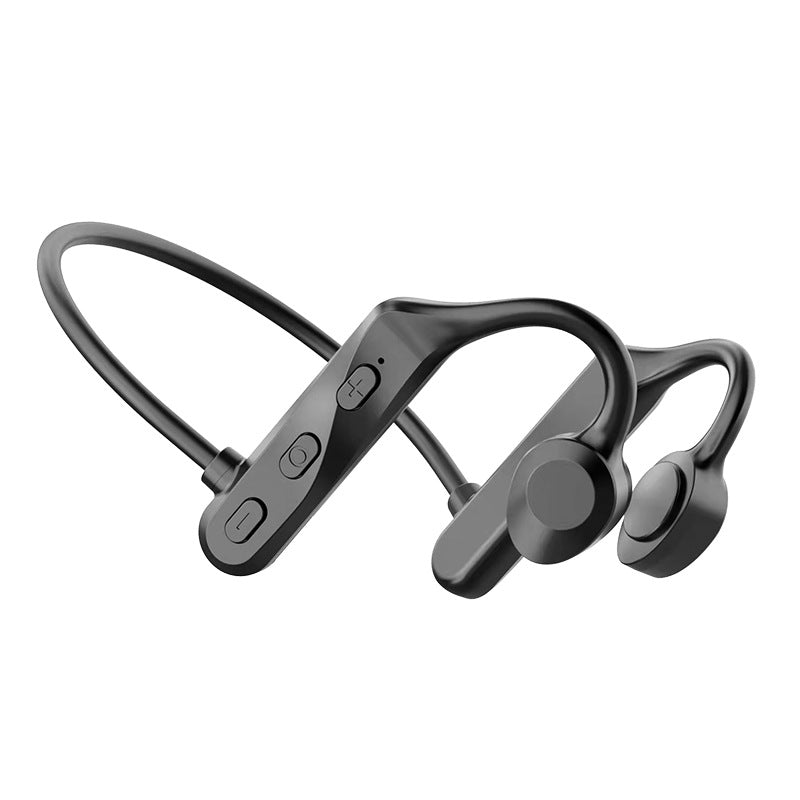 Fones de Condução Óssea Bluetooth 5.2, para esportes, corrida, pedal