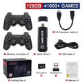 Game Stick GD10 4k 3D HD – Dois controles sem fios | Vídeo game com + 41.000 Jogos compatibilidade com mais de 50 emuladores